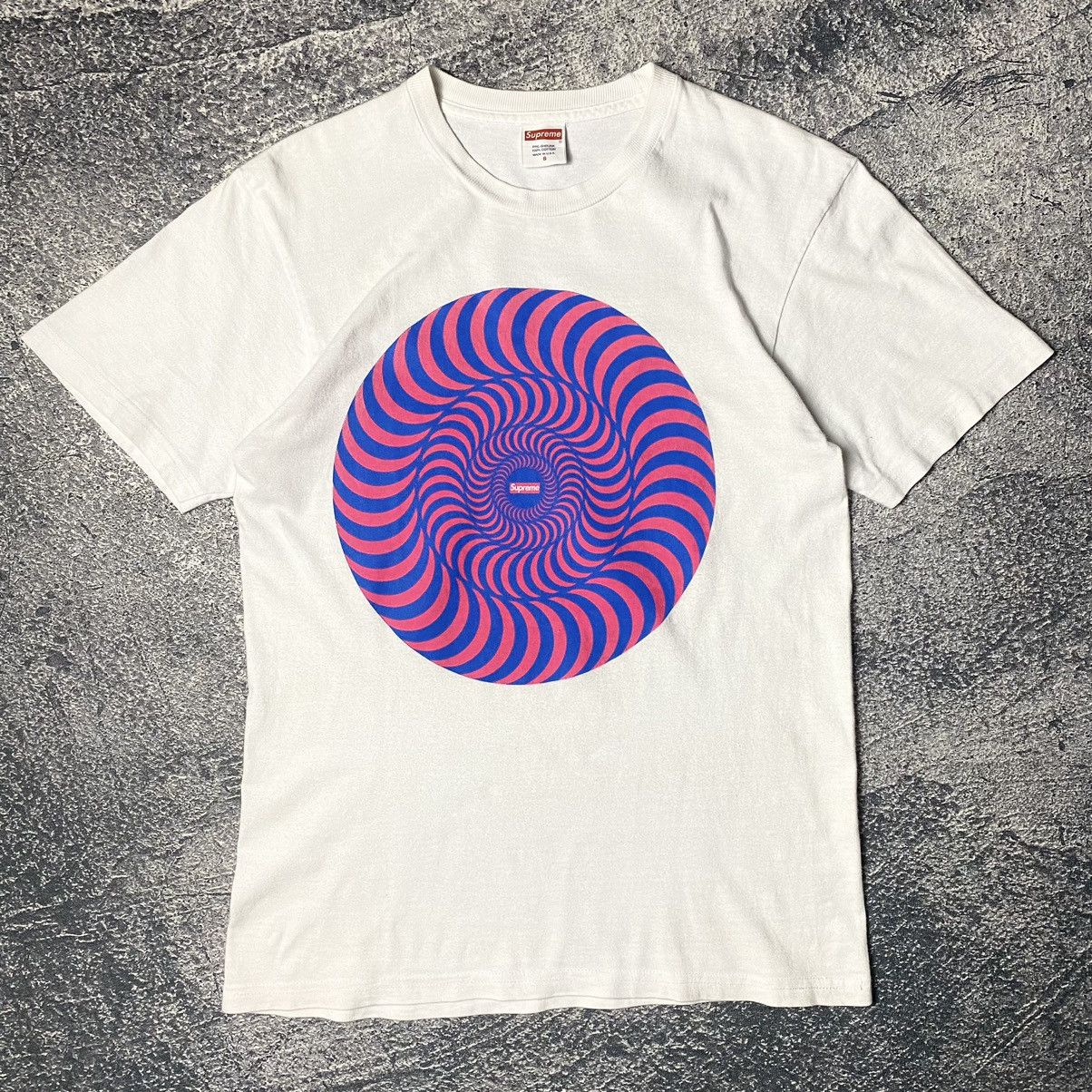 Spitfire × Supreme ❌SOLD OUT ❌ Supreme X Spitfire Swirl White Tee. Size US S / EU 44-46 / 1 - 2 Thumbnail