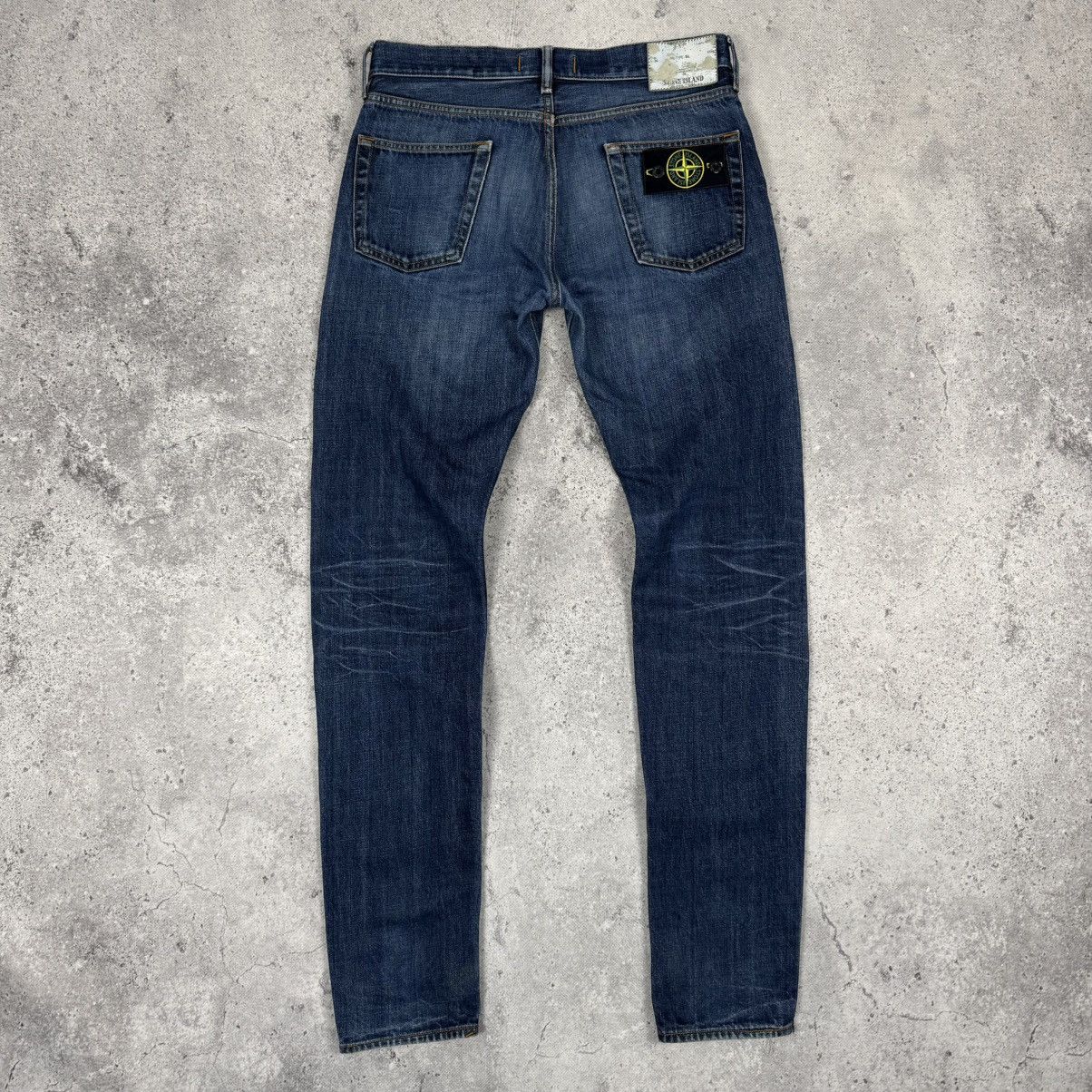 Stone Island × Vintage Stone Island Slim Fit Denim Jeans 30x34 Size US 30 / EU 46 - 3 Thumbnail