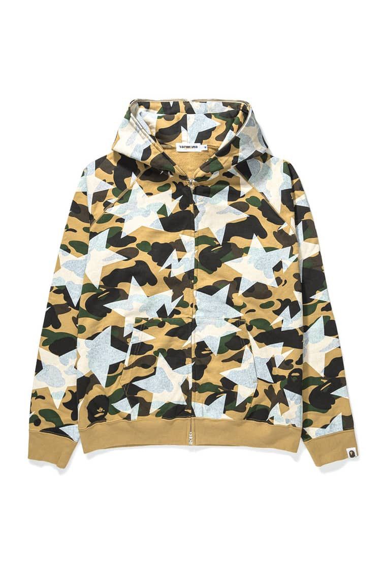 Bape Bape Sta Full Zip Hoodie Nigo 1st Camo a bathing ape star Size US S / EU 44-46 / 1 - 3 Thumbnail