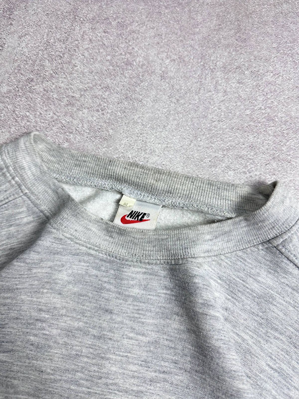 Nike Vintage 90s Nike Swoosh Big Logo Sweatshirt M Size US M / EU 48-50 / 2 - 3 Thumbnail