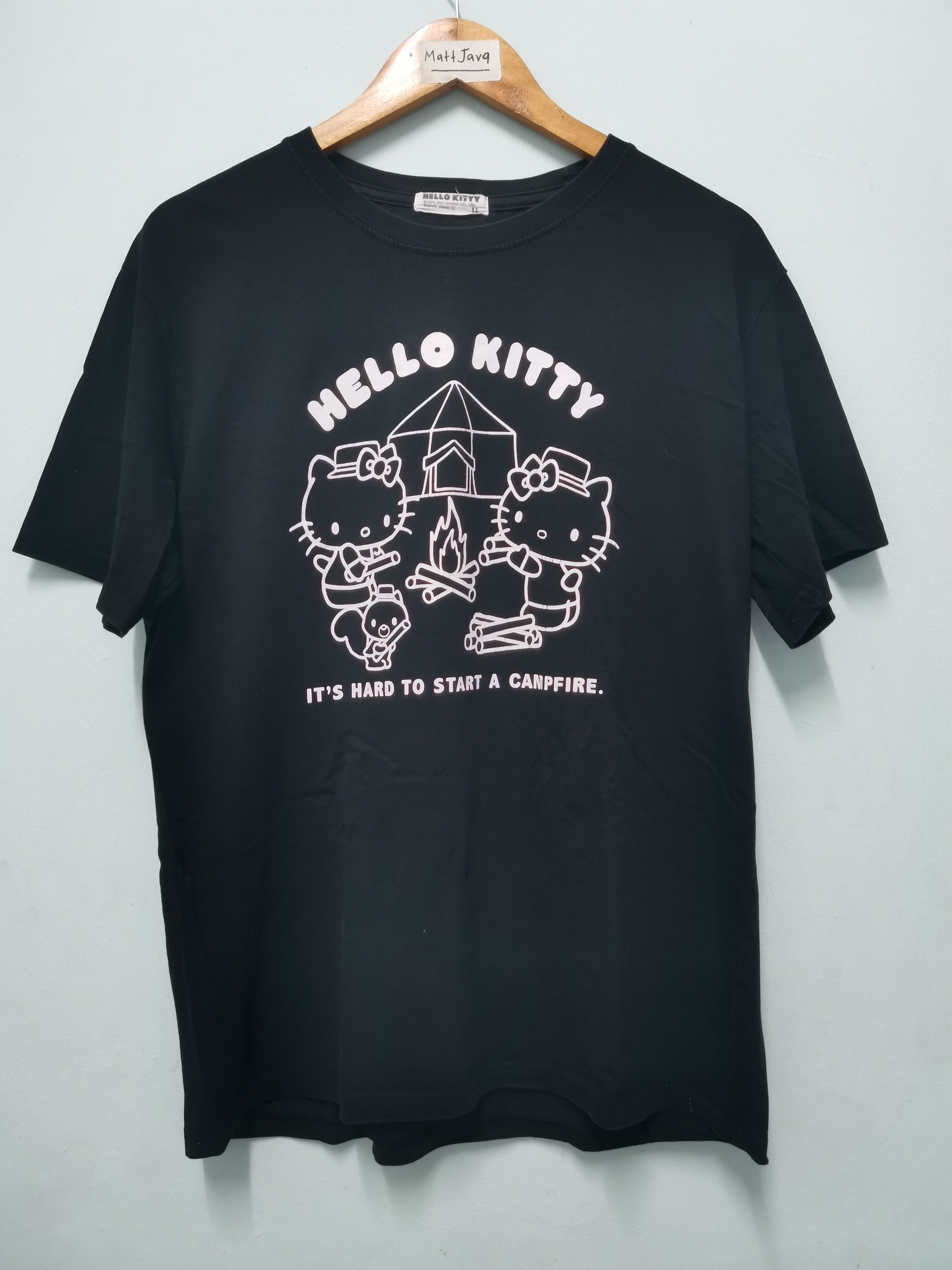 Anime Hello Kitty Sanrio Japan Anime Tee Manga Streetwear Size US L / EU 52-54 / 3 - 1 Thumbnail