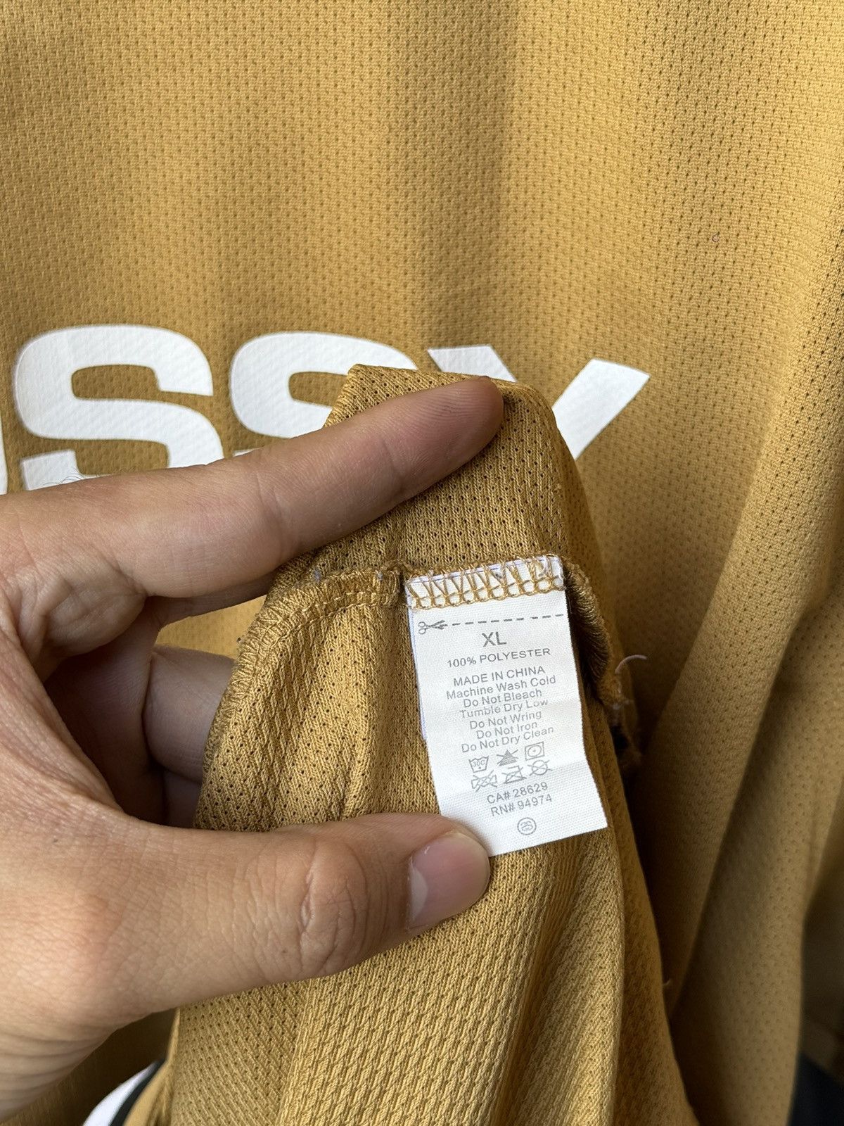 Stussy Stussy Mesh Tee Size US XL / EU 56 / 4 - 4 Thumbnail