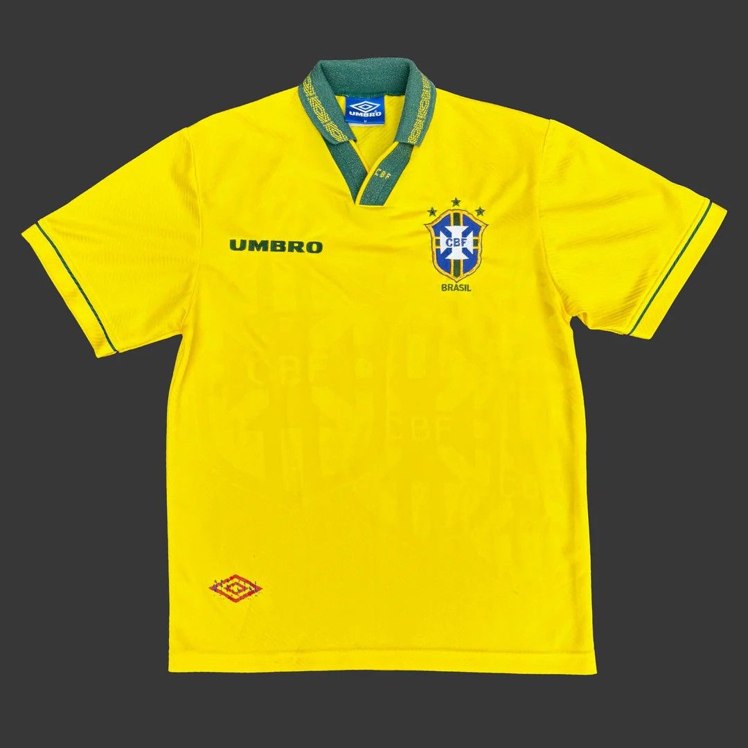 Umbro × Vintage Brazil 1993 94 90s Vintage Umbro Home World