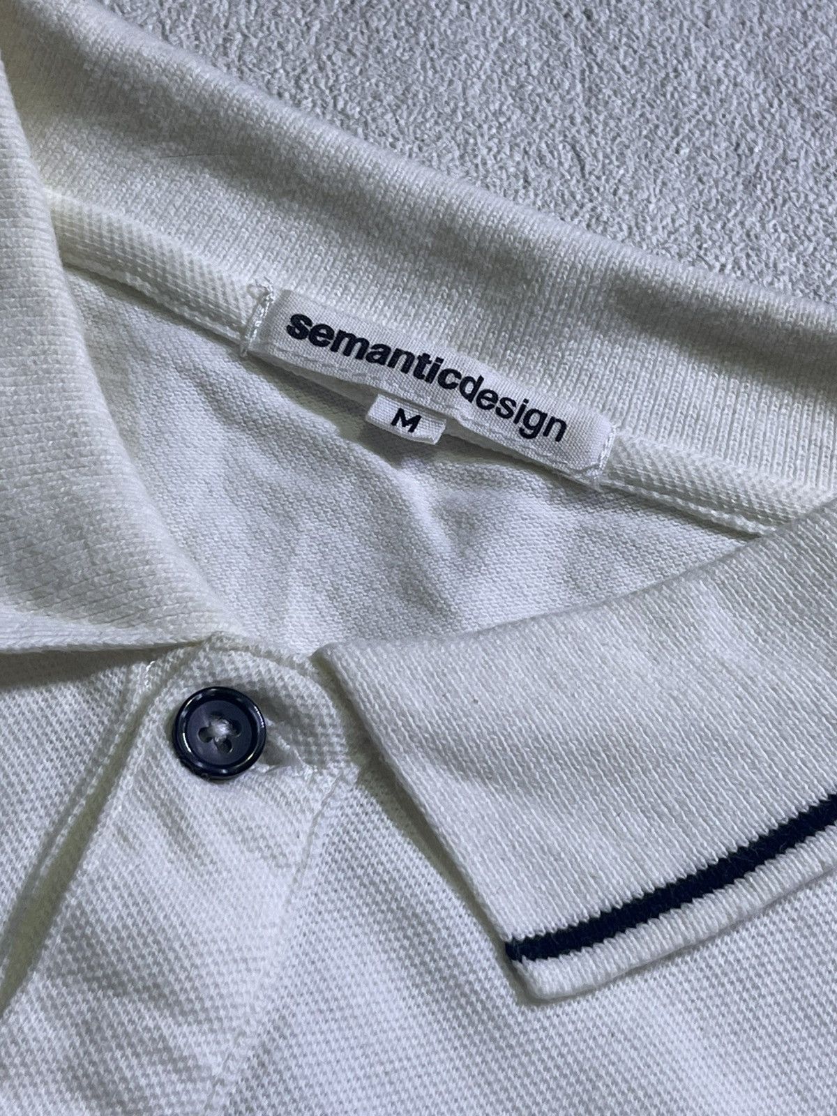 Hysteric Glamour Y2K SEMANTIC DESIGN POLO SHORT TSHIRT Size US M / EU 48-50 / 2 - 7 Thumbnail