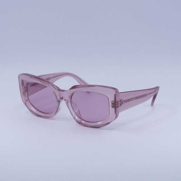 Celine 🕶️ New Celine CL40277F 72Y Sunglasses - Transparent Pink Size ONE SIZE - 3 Thumbnail