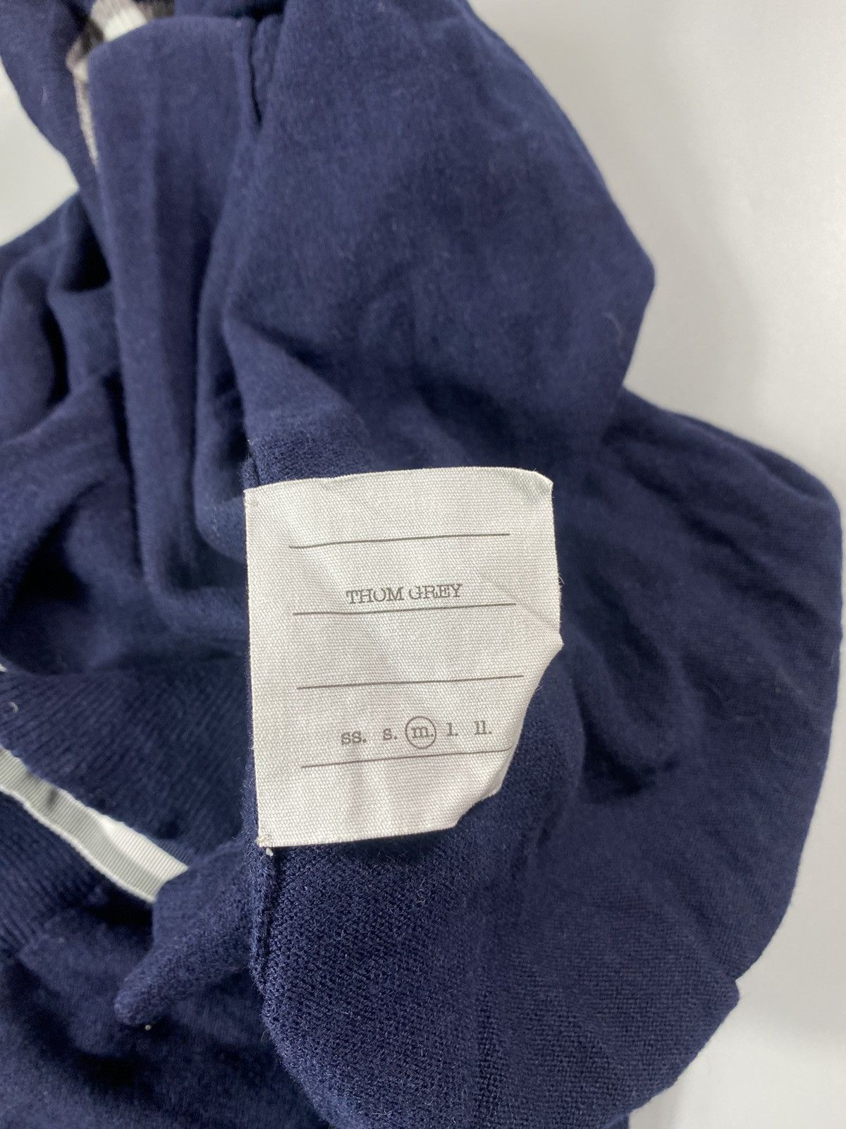 Other Thom Grey- Wool/ Cotton Cardigan Size M / US 6-8 / IT 42-44 - 11 Thumbnail