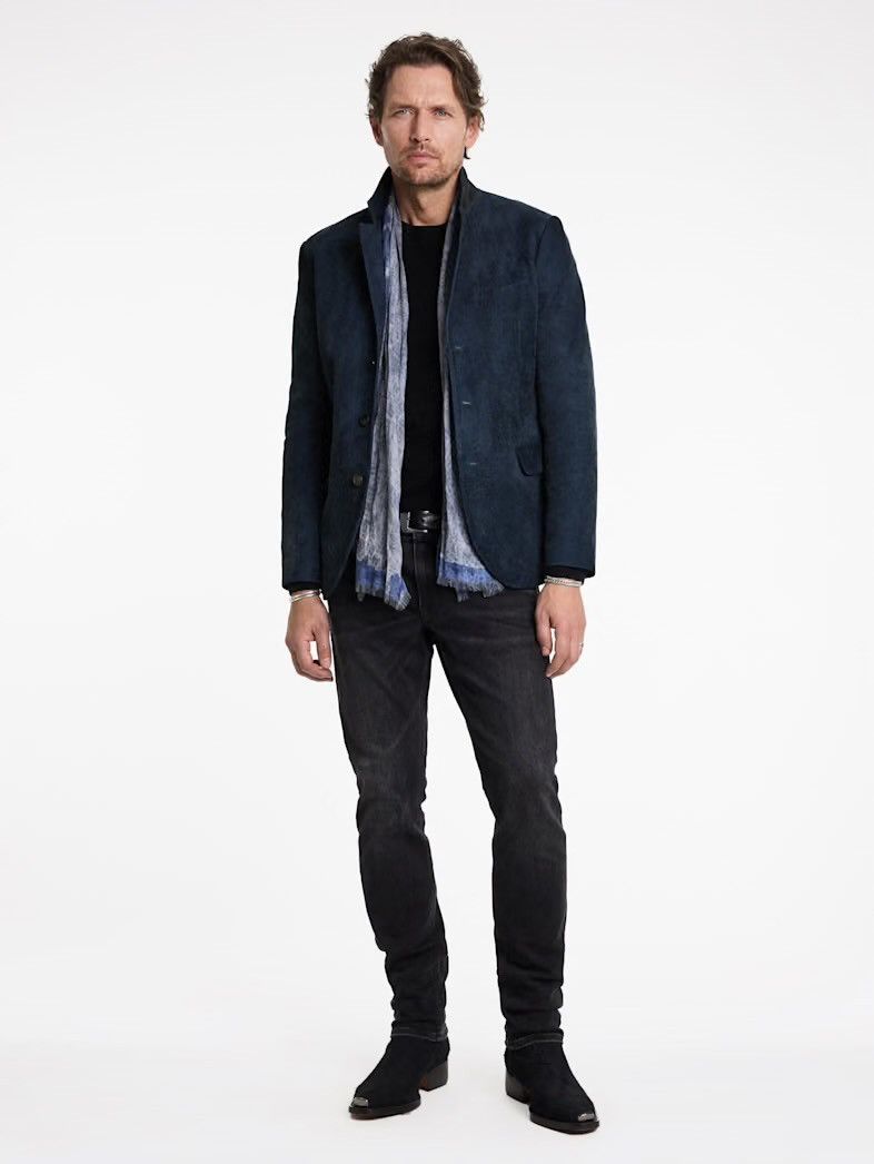 John Varvatos $2498 Rind suede jacket EU 54 USA 44 Size US L / EU 52-54 / 3 - 4 Thumbnail