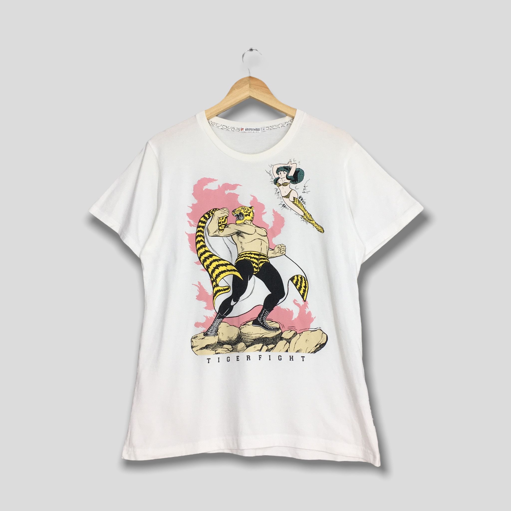Anime × Uniqlo × Vintage Urusei Yatsura Tiger Fight Anime Manga Tshirt Size L Size US L / EU 52-54 / 3 - 1 Thumbnail