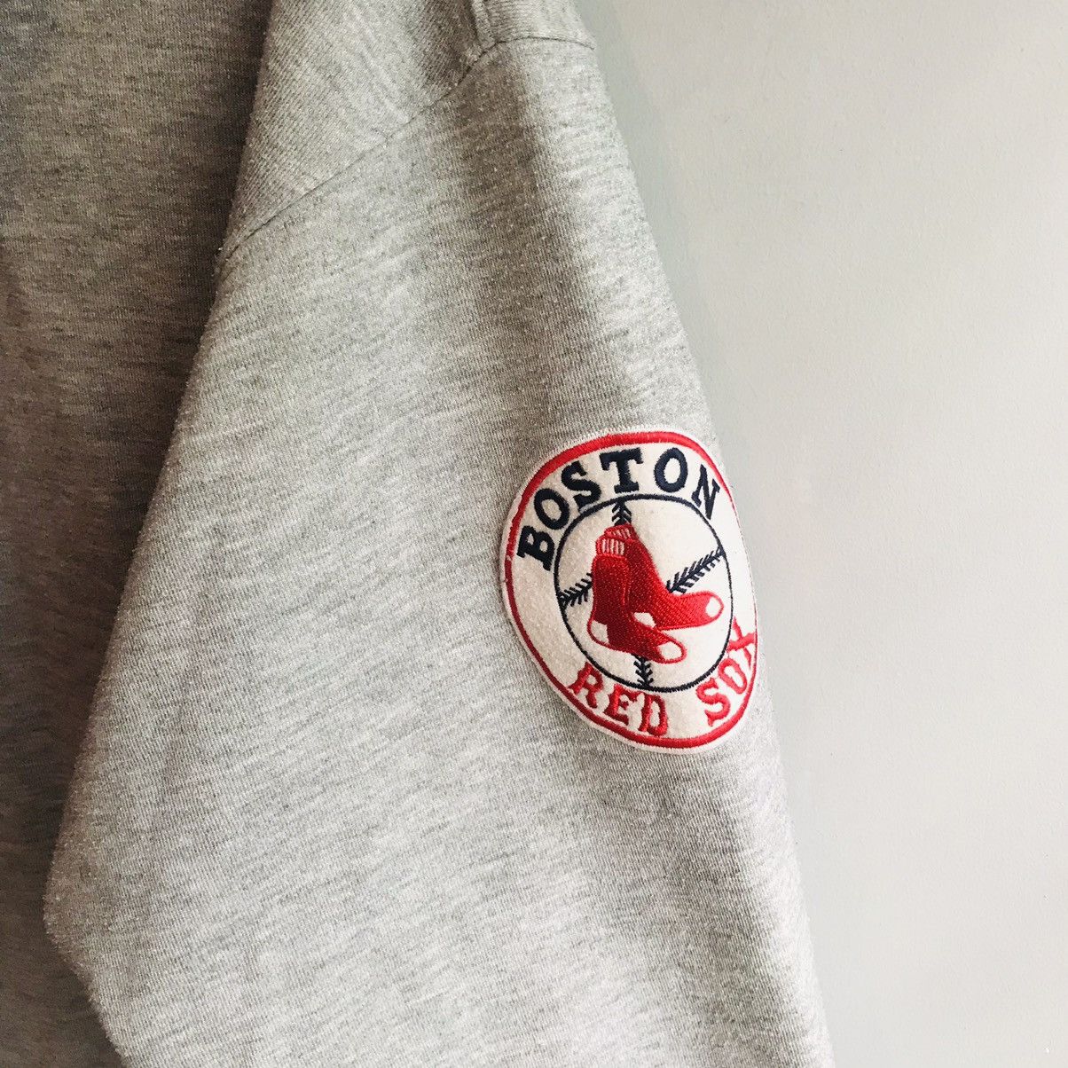 Russell Athletic × Vintage Vintage Russell Patchwork Hoodie Size US L / EU 52-54 / 3 - 7 Thumbnail