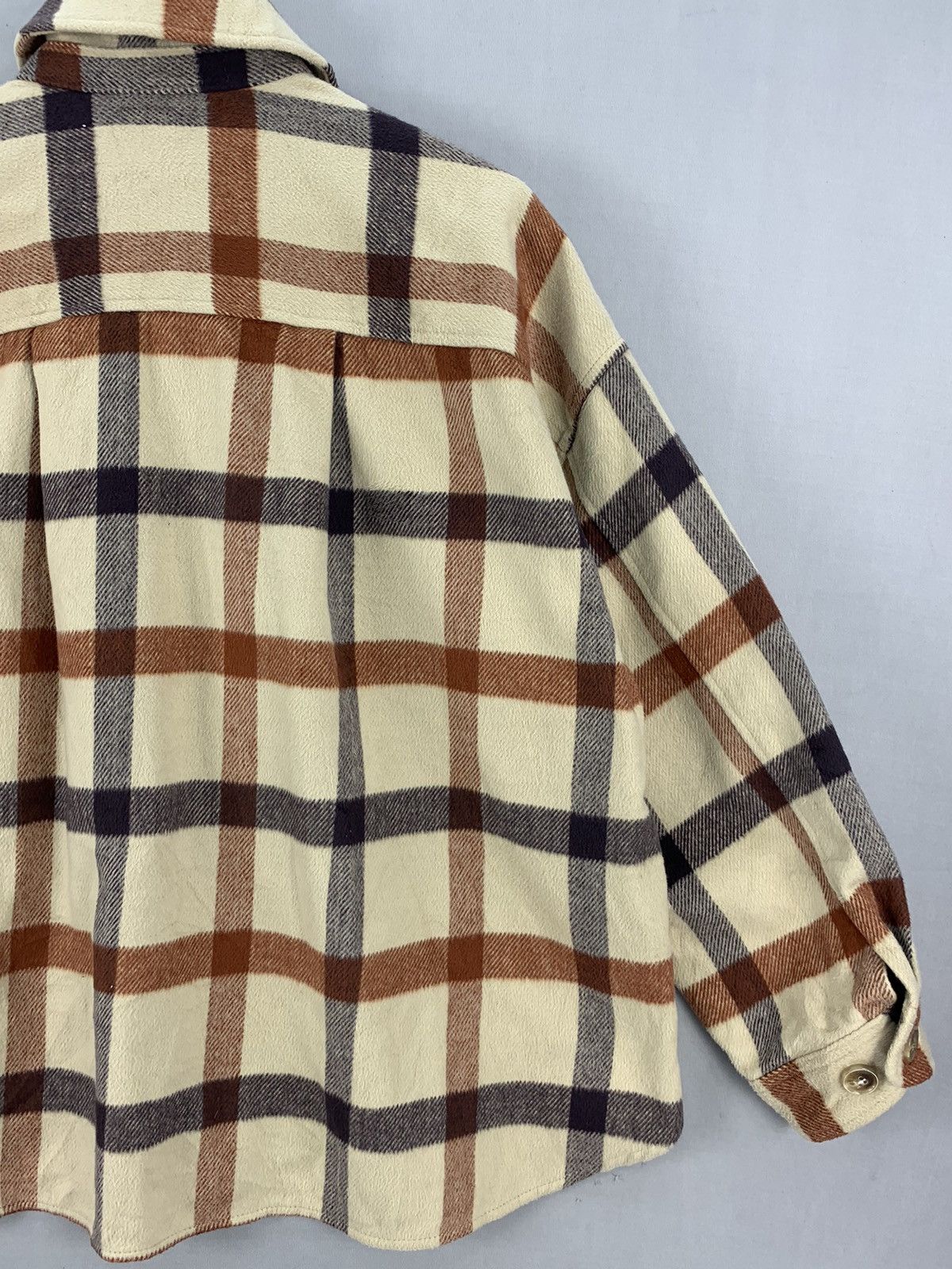 CPO Cepo Work & Military Plaid CPO Flannel Jacket Size US XL / EU 56 / 4 - 10 Thumbnail