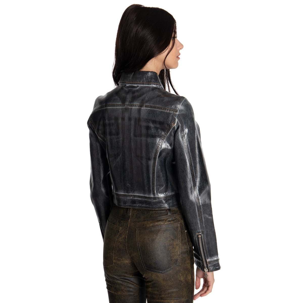 Diesel Diesel | De-Slimmy Jacket (Black) Size XS / US 0-2 / IT 36-38 - 4 Thumbnail
