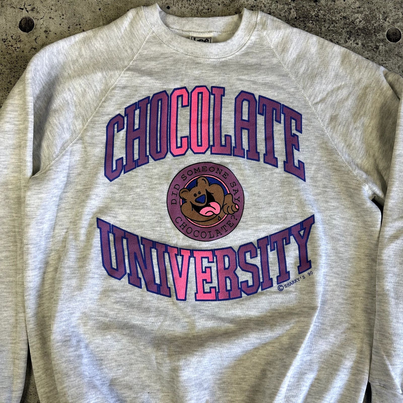 Lee Vintage Chocolate University Sweatshirt Size XL Size US XL / EU 56 / 4 - 2 Thumbnail