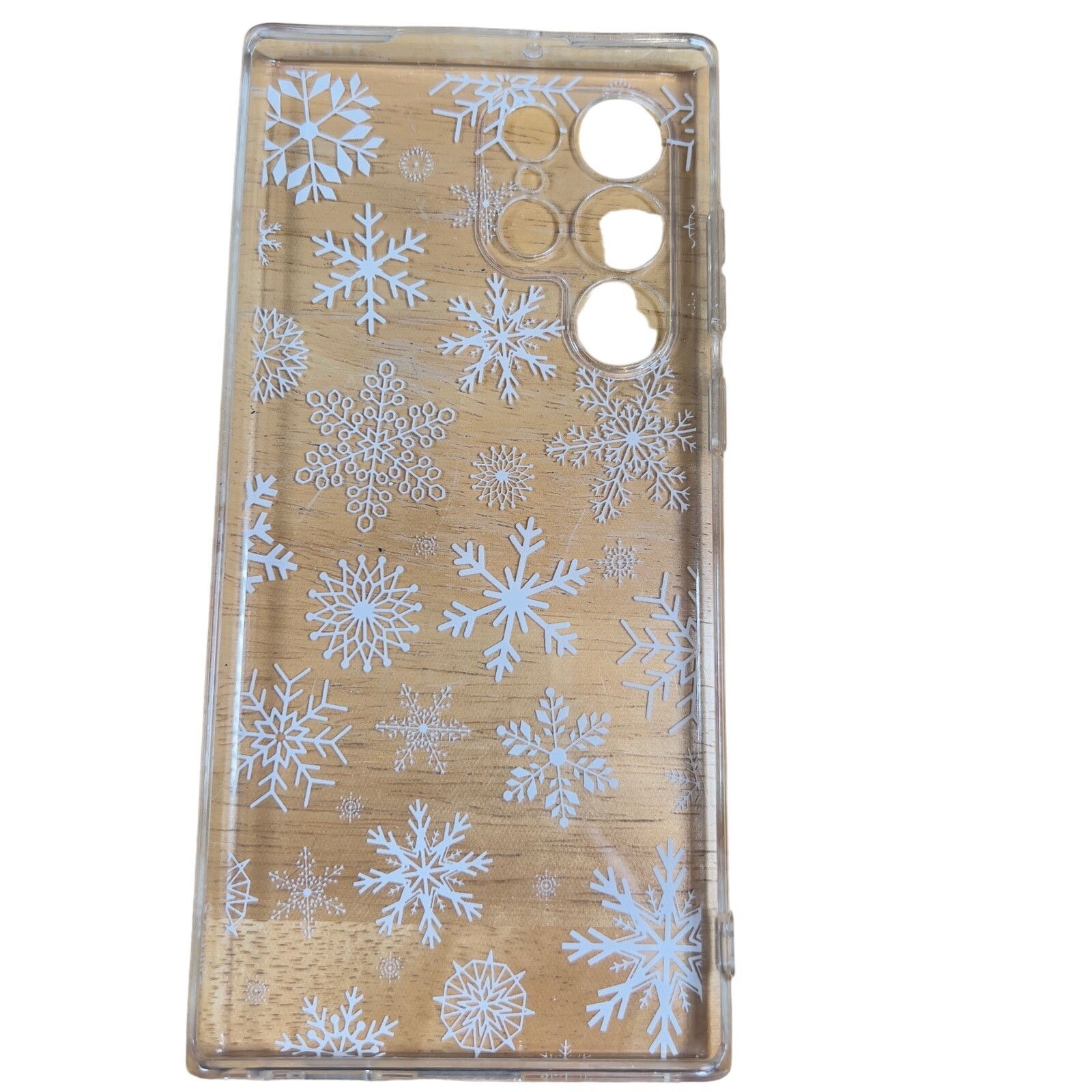 Other Samsung Galaxy A53 5G White Snowflake Drop Shockproof Case Size ONE SIZE - 2 Thumbnail