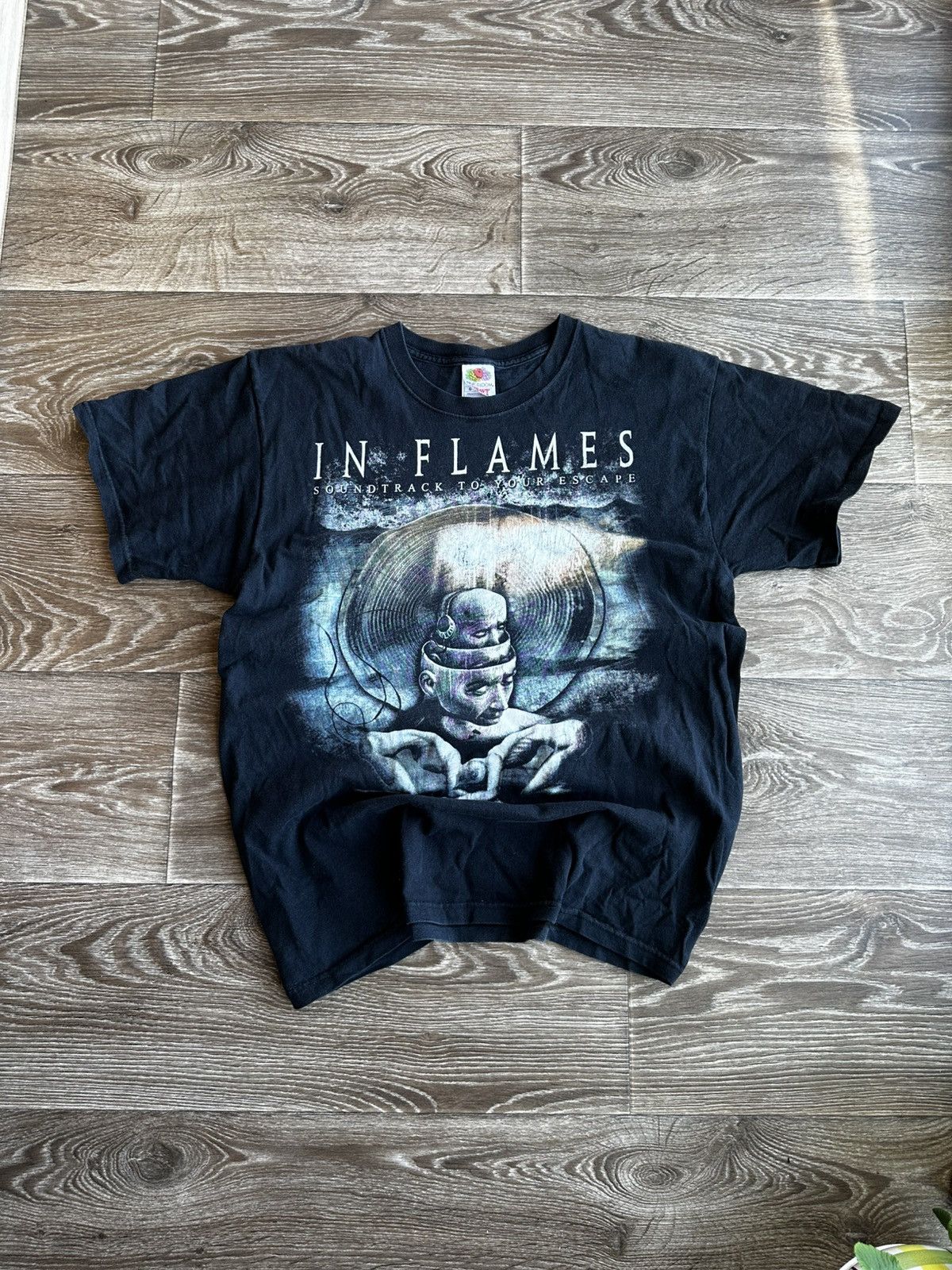 Band Tees 🔥 2004 In Flames Soundtrack To Your Escape Metal T Shirt Size US L / EU 52-54 / 3 - 1 Thumbnail