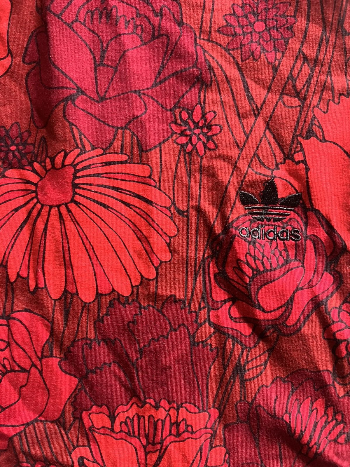 Adidas Y2K Adidas Floral Tube Skirt – Size S – 3-Stripes Logo Size 27" / US 4 / IT 40 - 3 Thumbnail