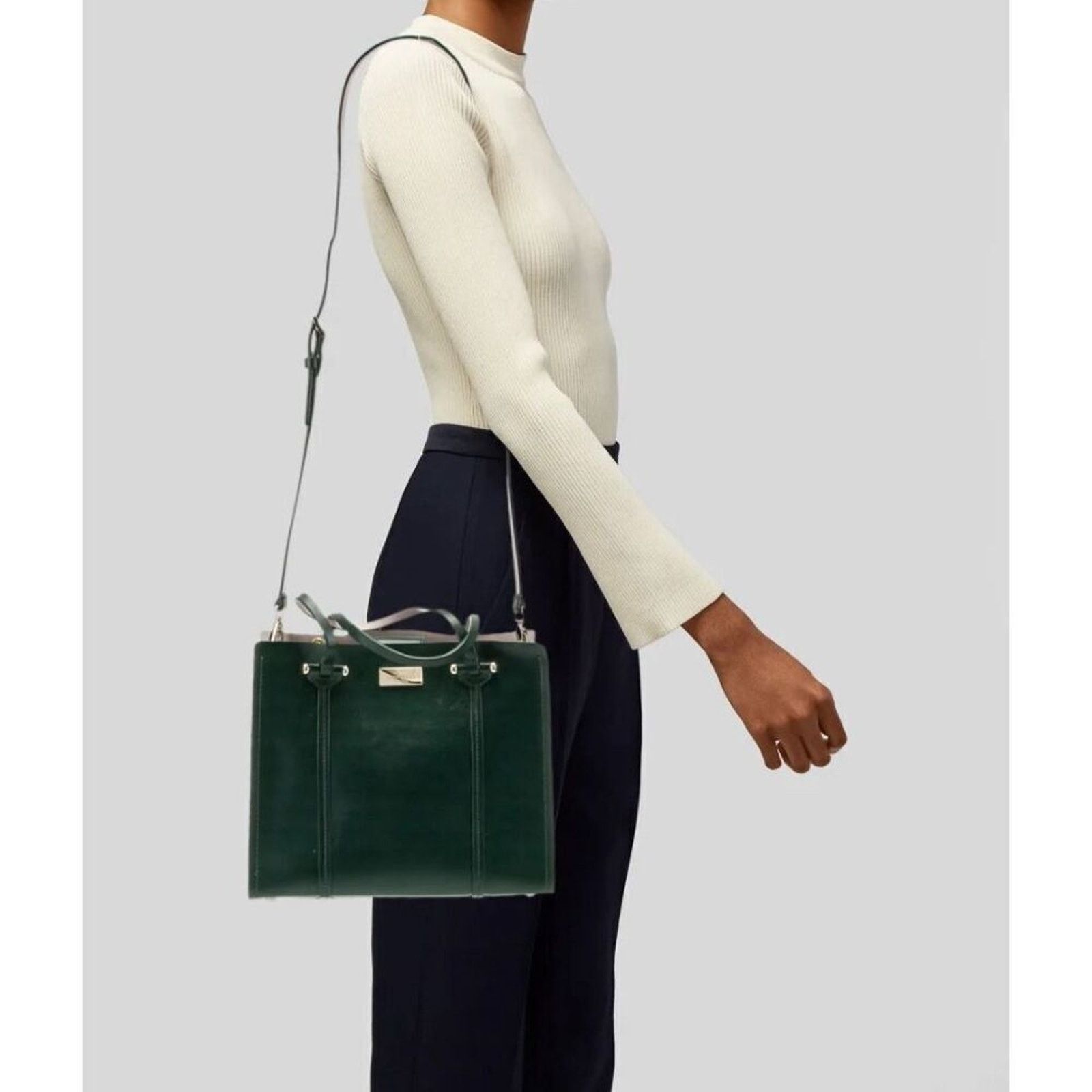 KATE SPADE NEW YORK Leather Handle Bag