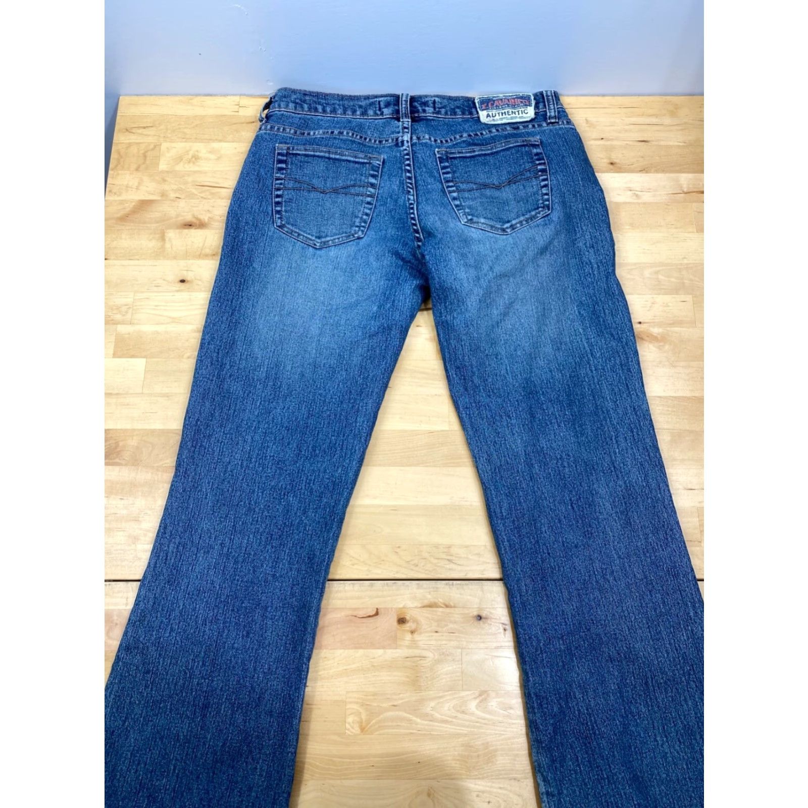 Denime VINTAGE Z. Cavaricci Denim Jeans Pants Blue Size 9 Straight Leg #4908 Size 30" / US 8 / IT 44 - 3 Thumbnail