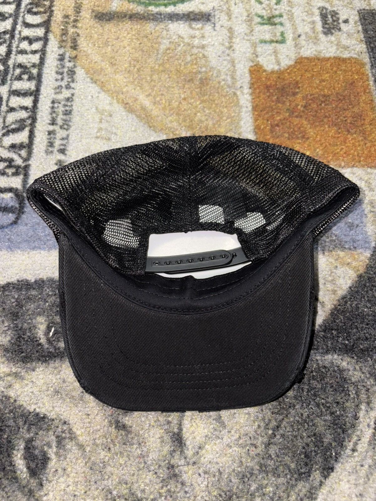 Palace Palace x Neighborhood Mesh Trucker Black Denim Size ONE SIZE - 3 Thumbnail