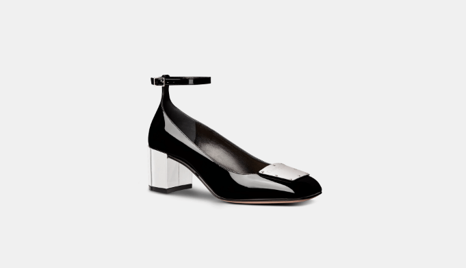 image of Dior O1Bcso1Str0224 Pump Shoe In Black, Women's (Size 8)