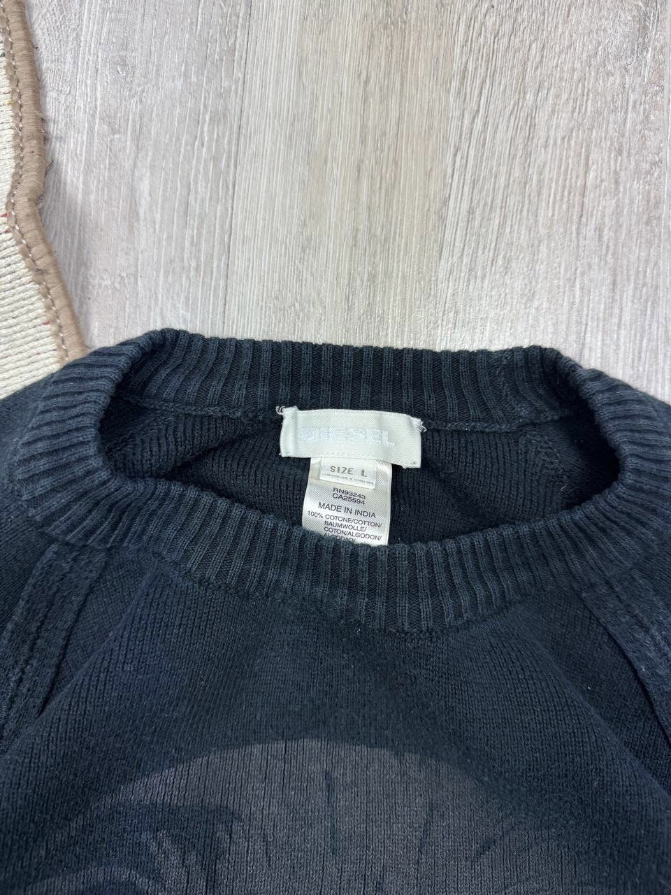 Diesel × Japanese Brand Vintage Diesel Y2K Knitted Sweater Size US L / EU 52-54 / 3 - 5 Thumbnail