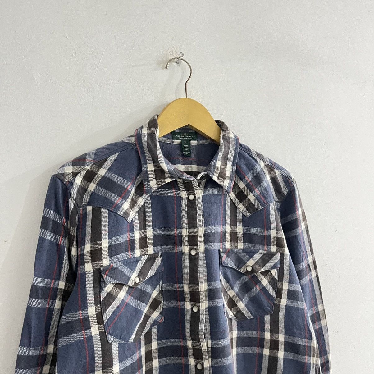 Lauren Ralph Lauren LRL - Western Flannel Button Up Size US XL / EU 56 / 4 - 3 Thumbnail