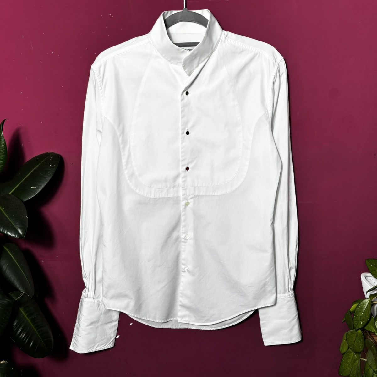 Yves Saint Laurent Yves Saint Laurent rive gauche white dress code shirt L size Size US L / EU 52-54 / 3 - 1 Thumbnail