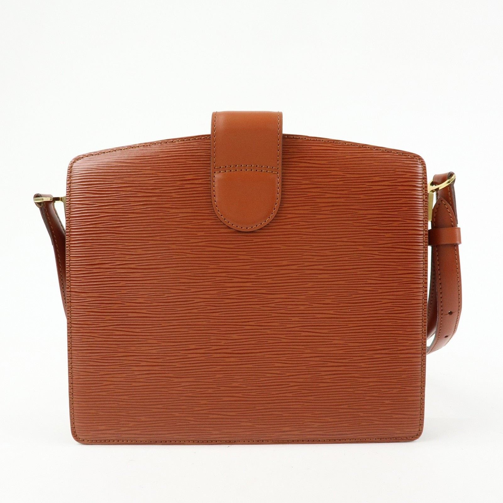 Louis Vuitton Louis Vuitton Epi Capucines Shoulder Bag Brown Size ONE SIZE - 2 Thumbnail