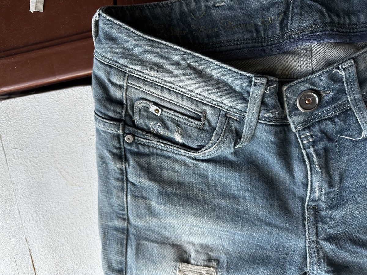 G-Star VNTG🚨G STAR RAW Jeans Washed Distressed Denim y2k Size 25" / US 0 / IT 36 - 5 Thumbnail