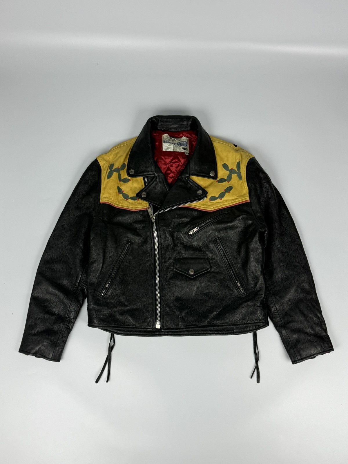 Avirex Rare Avirex Leather Motorcycle Jacket Size US M / EU 48-50 / 2 - 2 Thumbnail