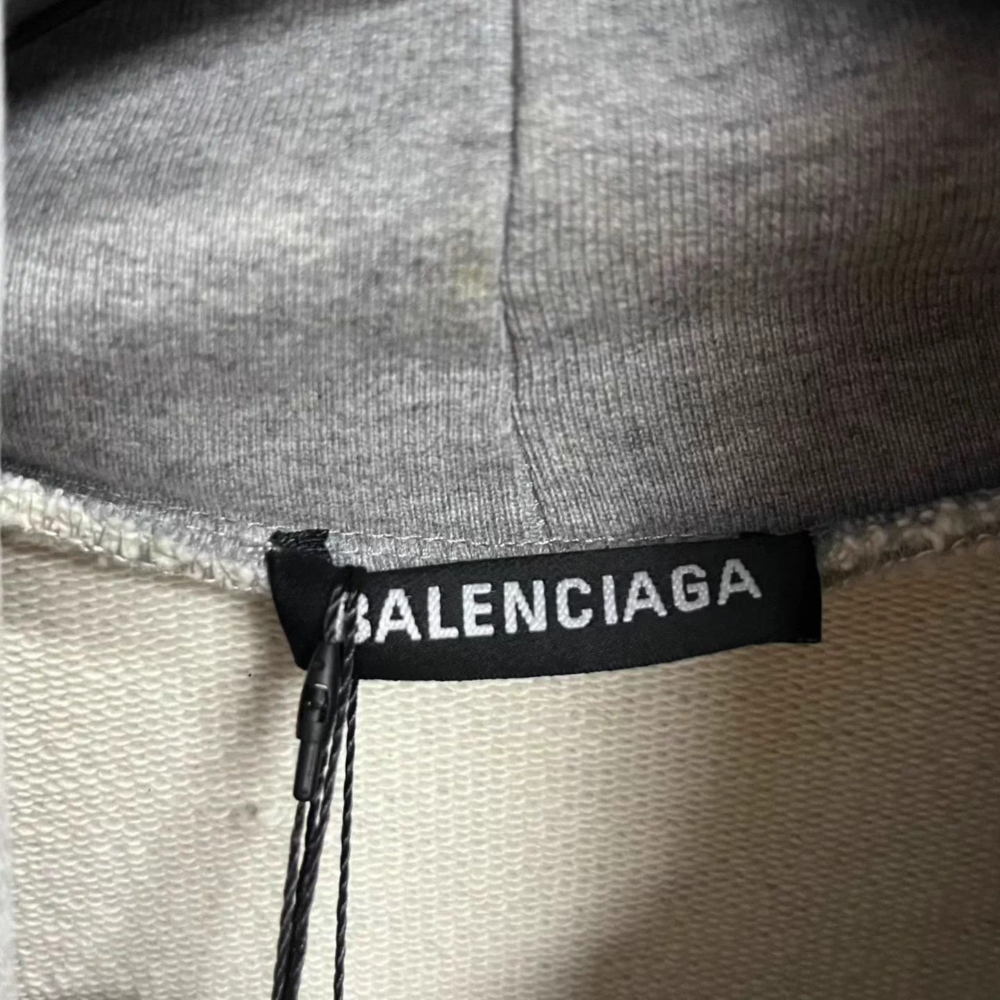 Balenciaga Balenciaga Gray Logo Print Longsleeve Sweatshirt XS Size US XS / EU 42 / 0 - 3 Thumbnail