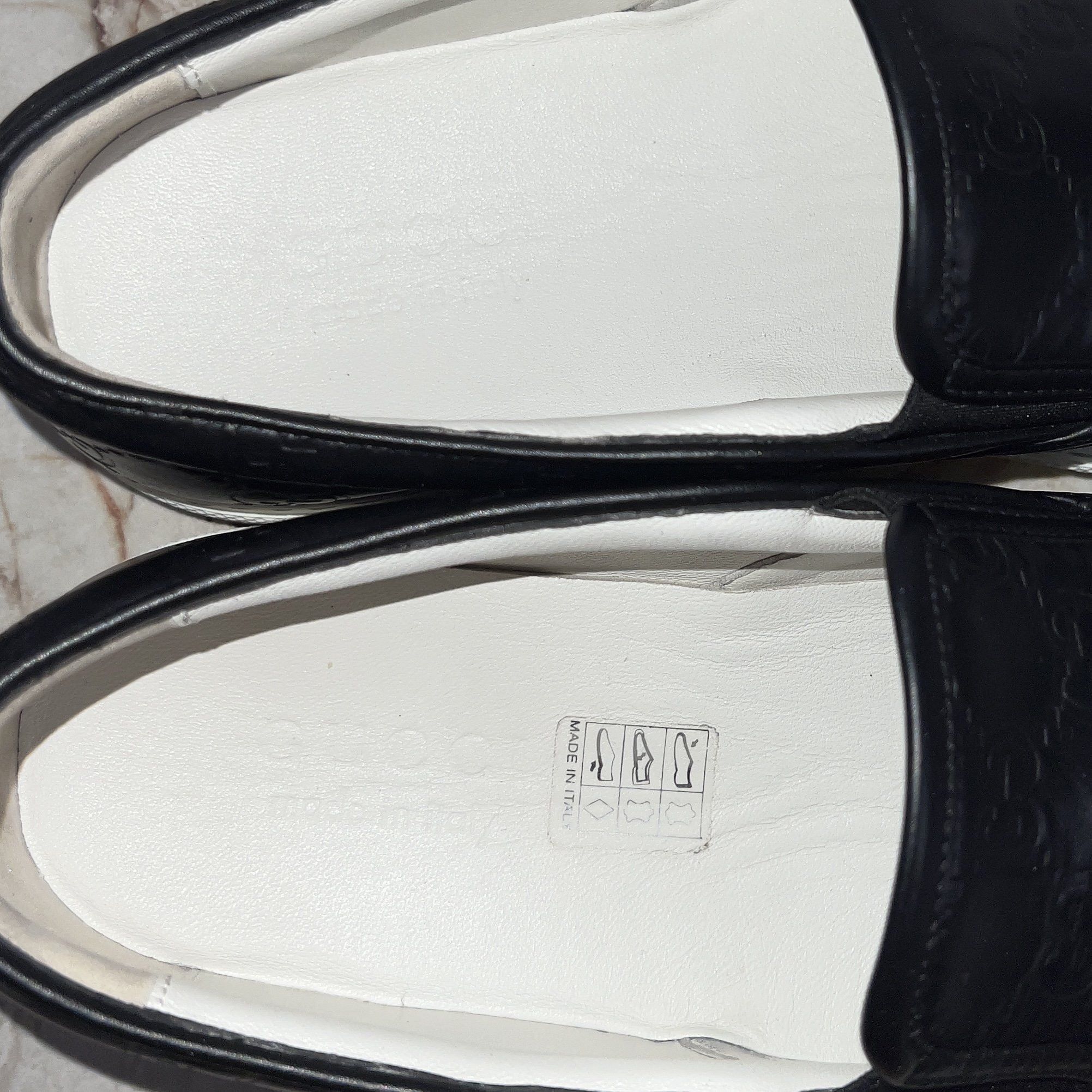 Gucci Dublin GG Guccissima Sneakers Slip On Leather Size US 8 / EU 41 - 10 Thumbnail