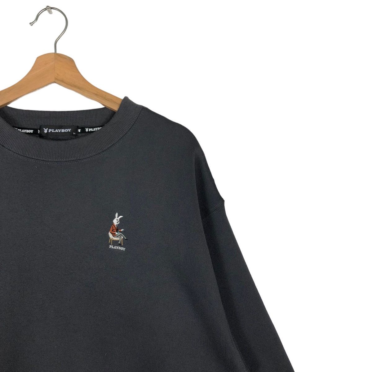 Japanese Brand 🔥90’s Vintage Sweatshirt Crewneck Playboy Japan Big Logo Size US M / EU 48-50 / 2 - 6 Thumbnail