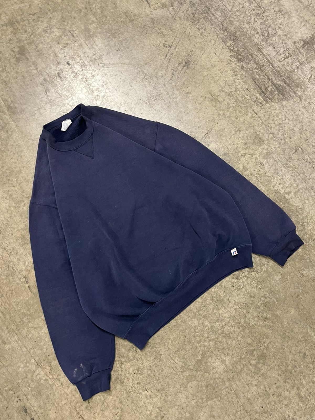 Russell Athletic × Vintage Russell athletic vintage sun faded boxy fit sweatshirt rare Size US XL / EU 56 / 4 - 6 Thumbnail