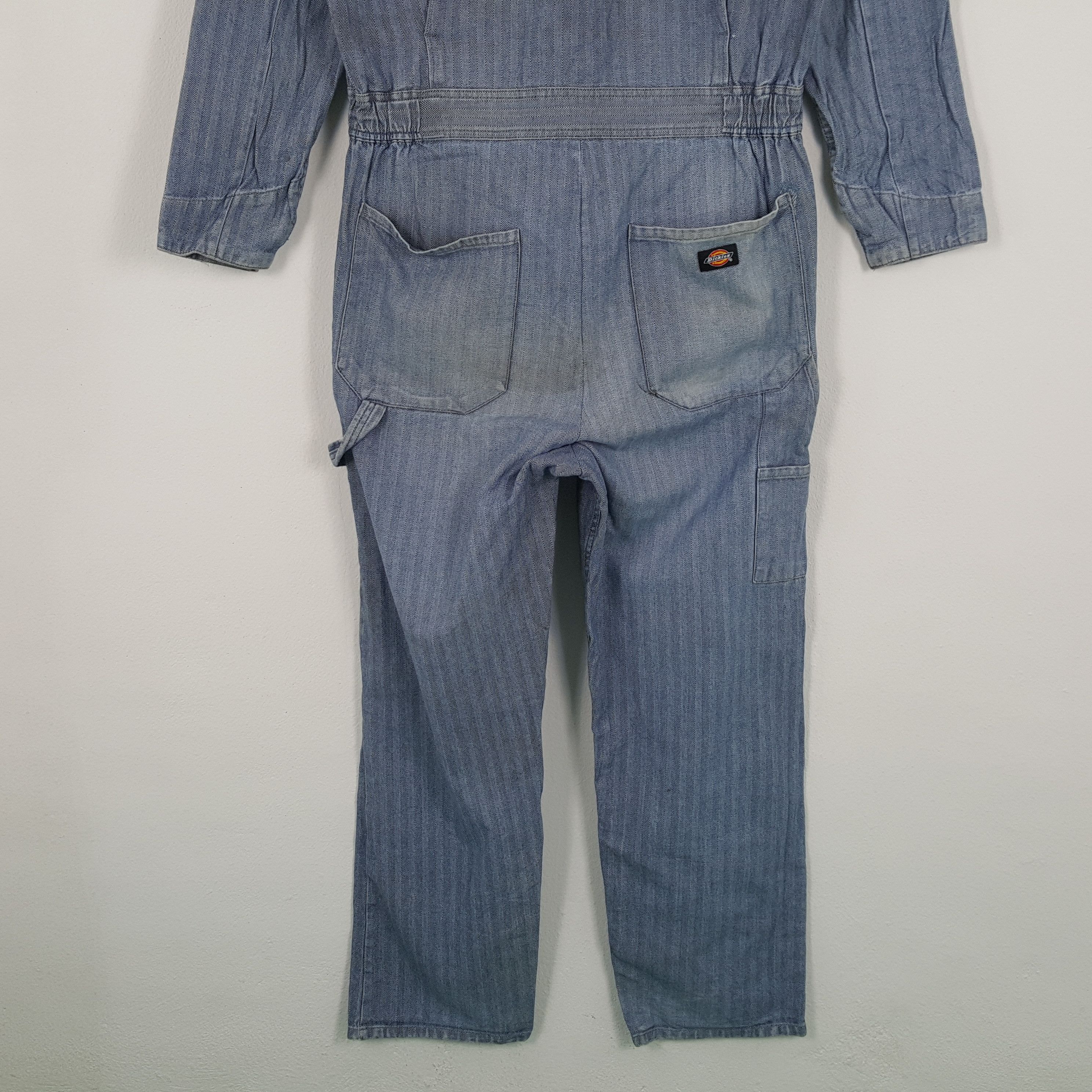 Dickies × Stussy × Vintage Vintage DICKIES x Stussy Streetwear Custom Coverall Jacket Size US M / EU 48-50 / 2 - 3 Thumbnail