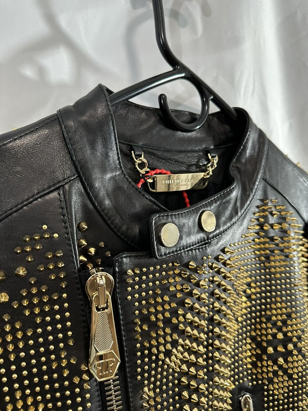 Philipp Plein Philipp Plein Leather Jacket Size US L / EU 52-54 / 3 - 4 Thumbnail