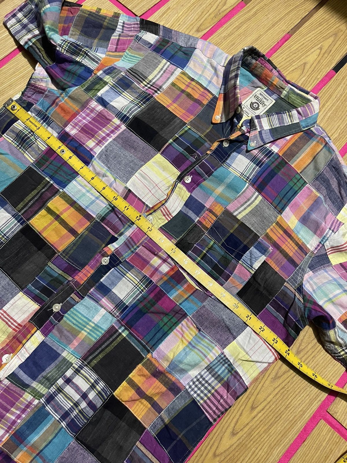 Japanese Brand Y2K MITSUMINE short sleeve shirt designer LGB style Size US L / EU 52-54 / 3 - 7 Thumbnail