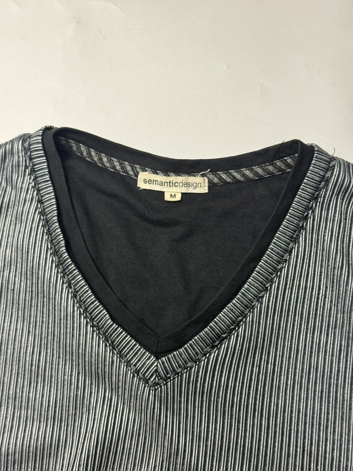 If Six Was Nine × Japanese Brand × Le Grande Bleu (L.G.B.) Archived Zipper Semanticdesign Double Layers Long Sleeve Size US M / EU 48-50 / 2 - 8 Thumbnail