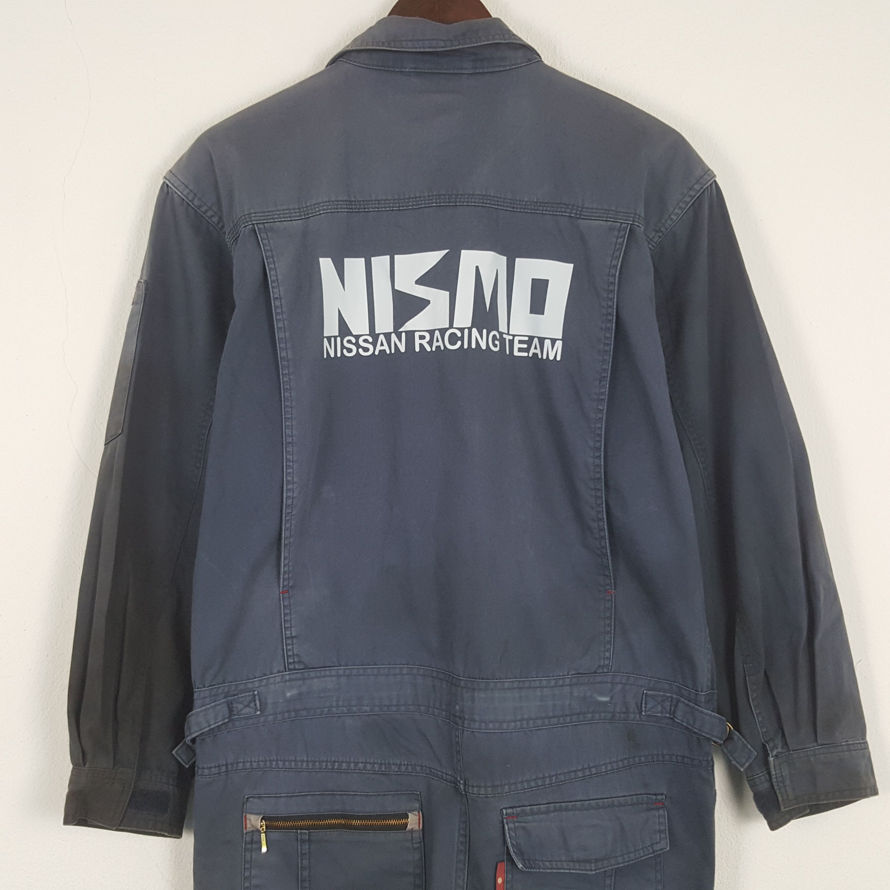 Japanese Brand × Vintage Vintage Nismo Racing Custom Worker Sport Coverall Jacket Size US M / EU 48-50 / 2 - 2 Thumbnail