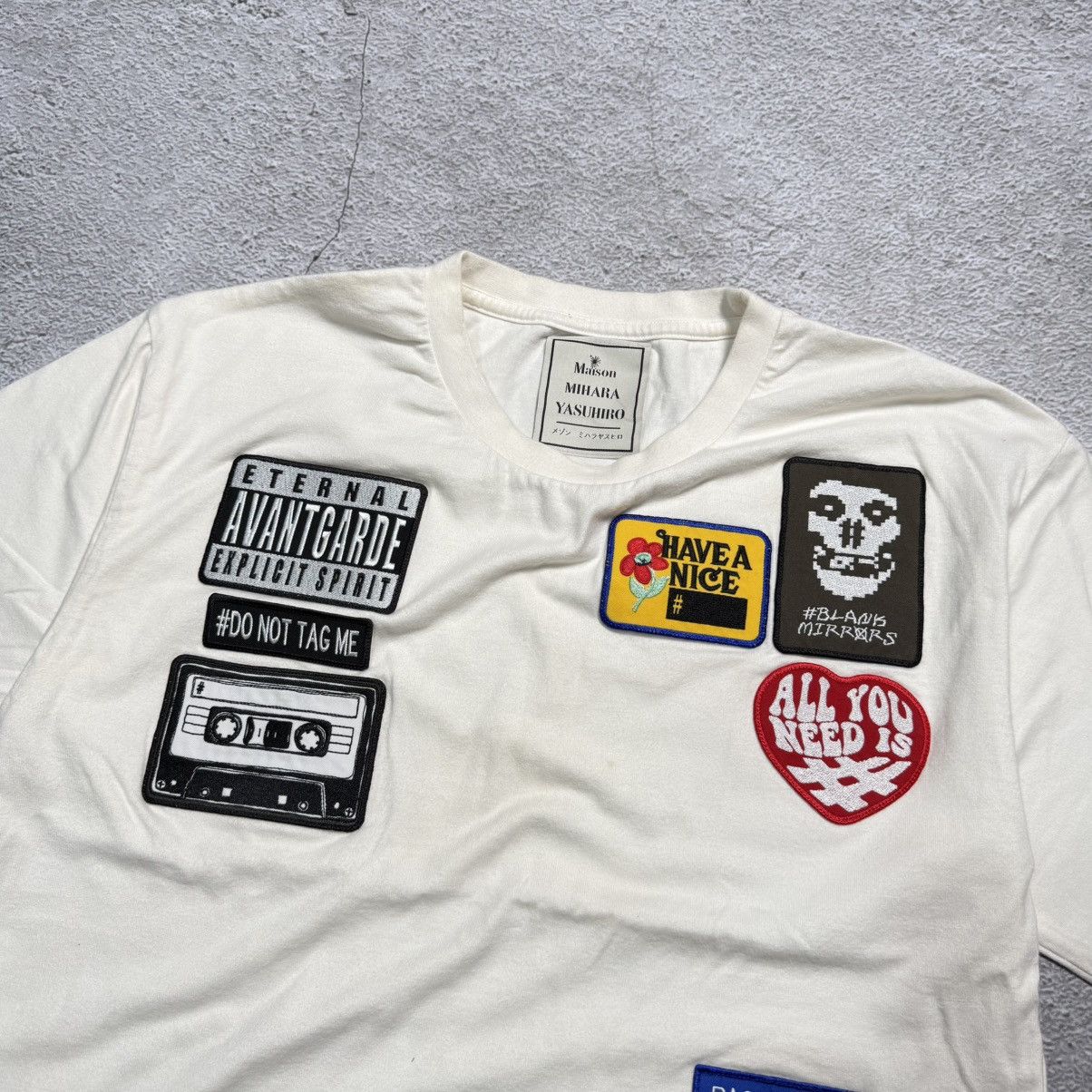 Maison MIHARA YASUHIRO MMY Patches T-shirt Size US L / EU 52-54 / 3 - 7 Thumbnail