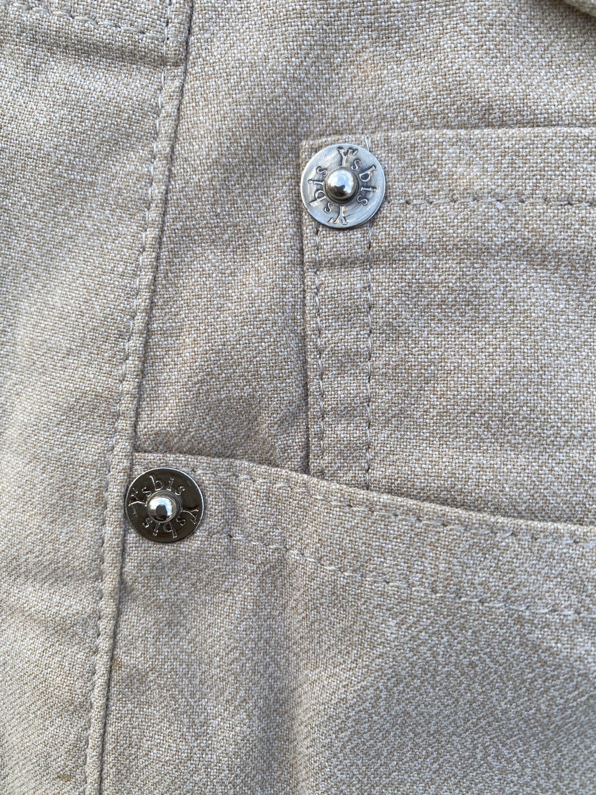 Yohji Yamamoto Rare Yohji Yamamoto Y’s Khaki Slack Pants Size US 28 / EU 44 - 20 Thumbnail