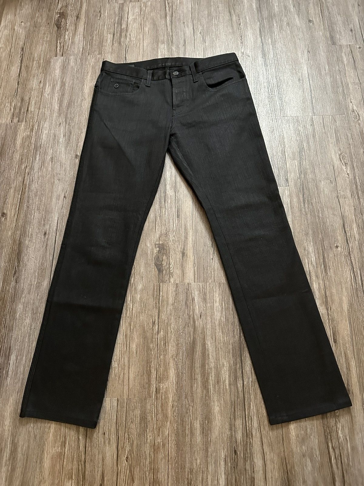 image of Gucci Denim Jeans Size 46(Us 32) in Black, Men's