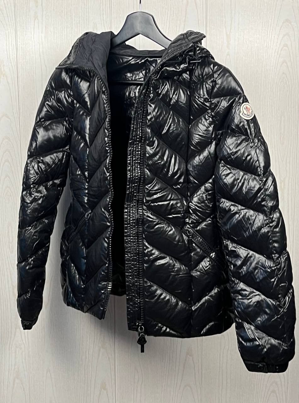 Moncler Moncler badete black hooded puffer jacket Size XS / US 0-2 / IT 36-38 - 1 Thumbnail