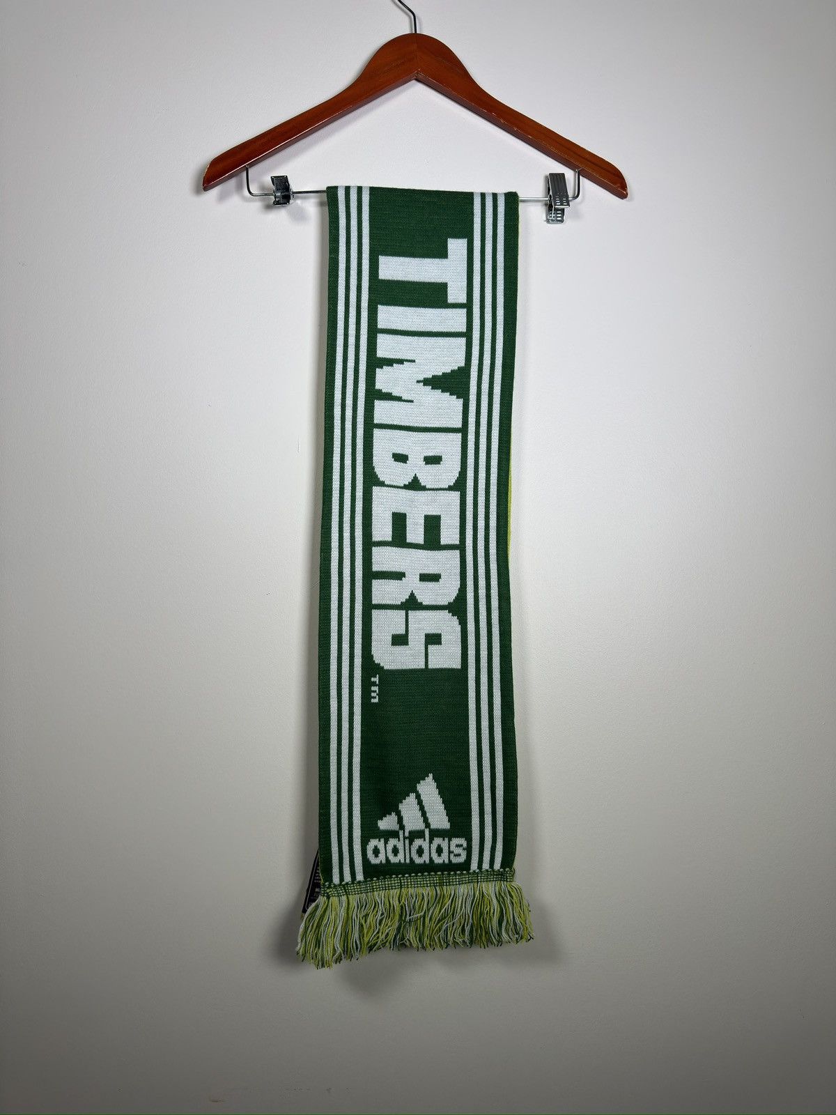 Adidas Adidas Multicolored Portland Timbers MLS Scarf 100% Acrylic Size ONE SIZE - 2 Thumbnail