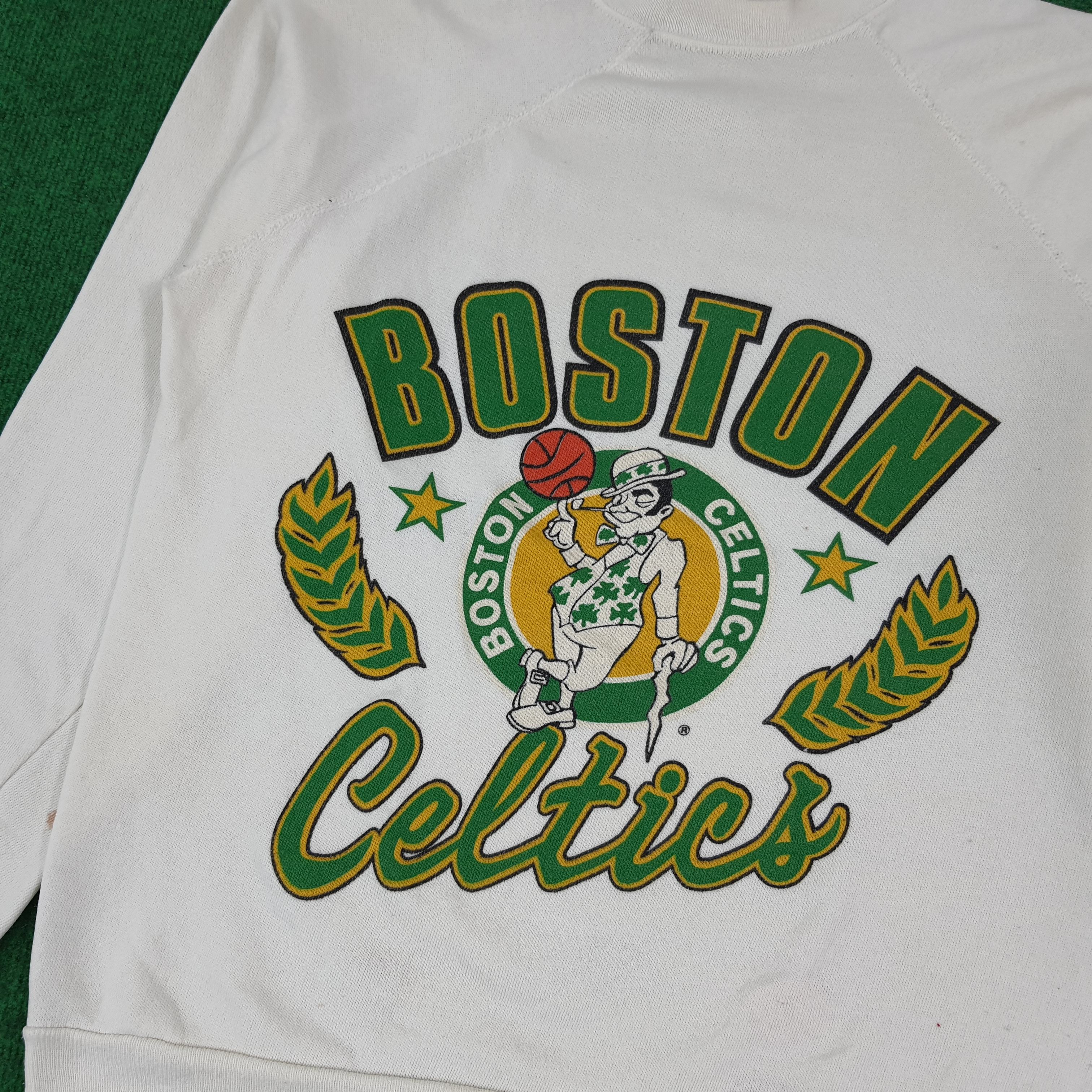 NBA × Vintage Vintage NBA Boston Celtics Basketball Sports Sweatshirts Size US S / EU 44-46 / 1 - 2 Thumbnail