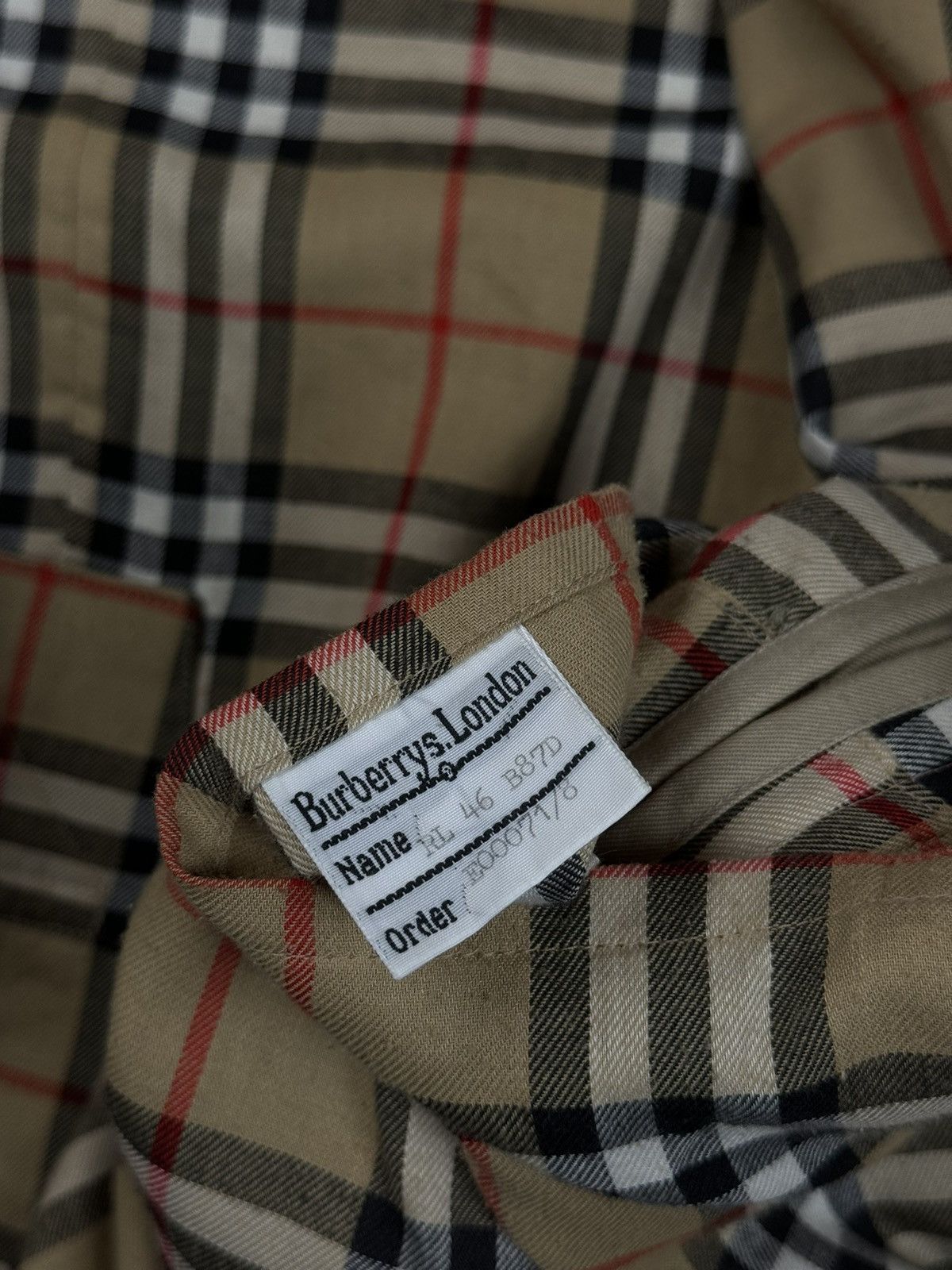 Burberry Vintage trench coat Burberry original luxury streetwear item Size L / US 10 / IT 46 - 6 Thumbnail
