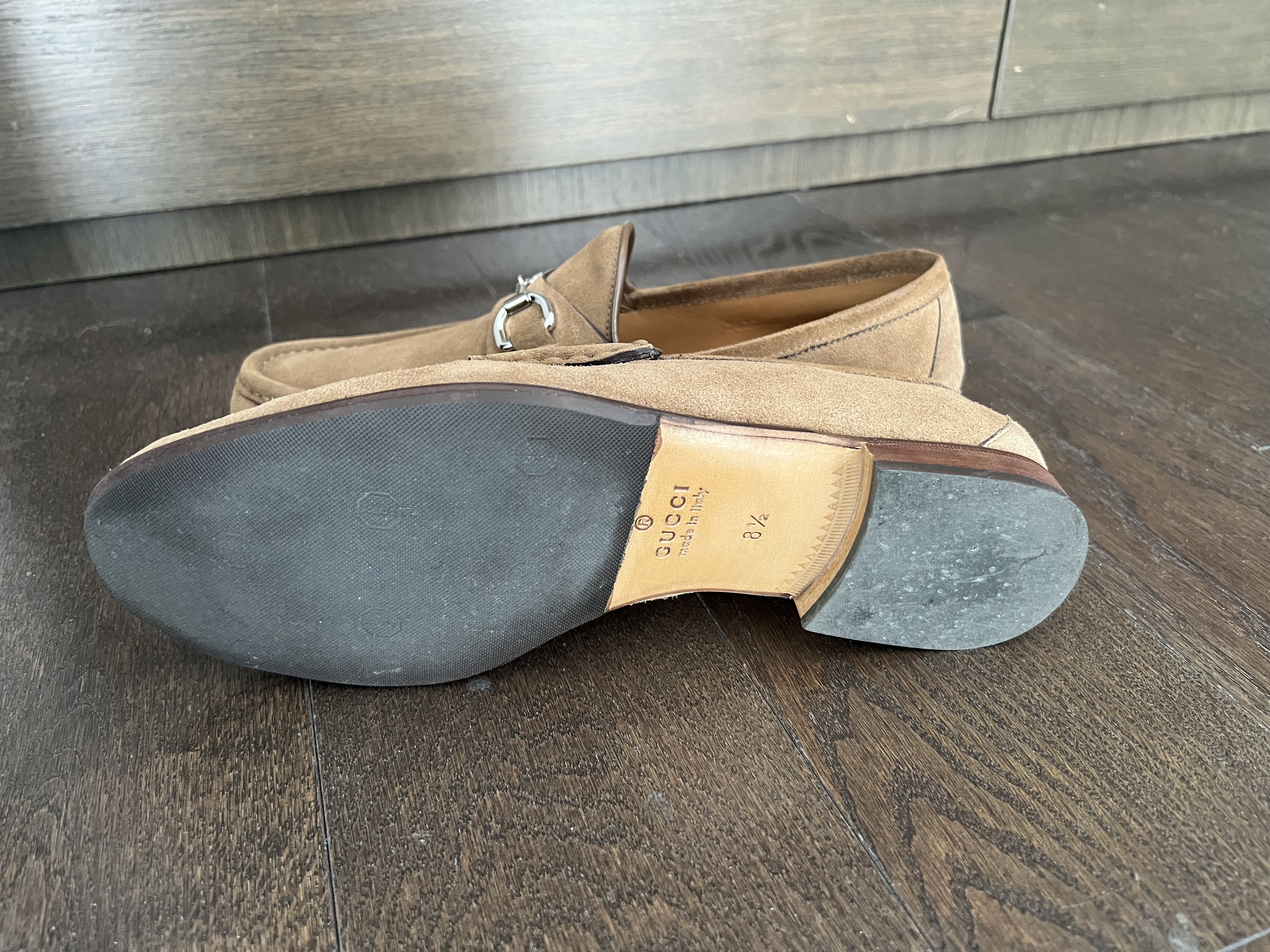 Gucci Gucci Horsebit Suede Loafer (US 9) Size US 9 / EU 42 - 5 Thumbnail