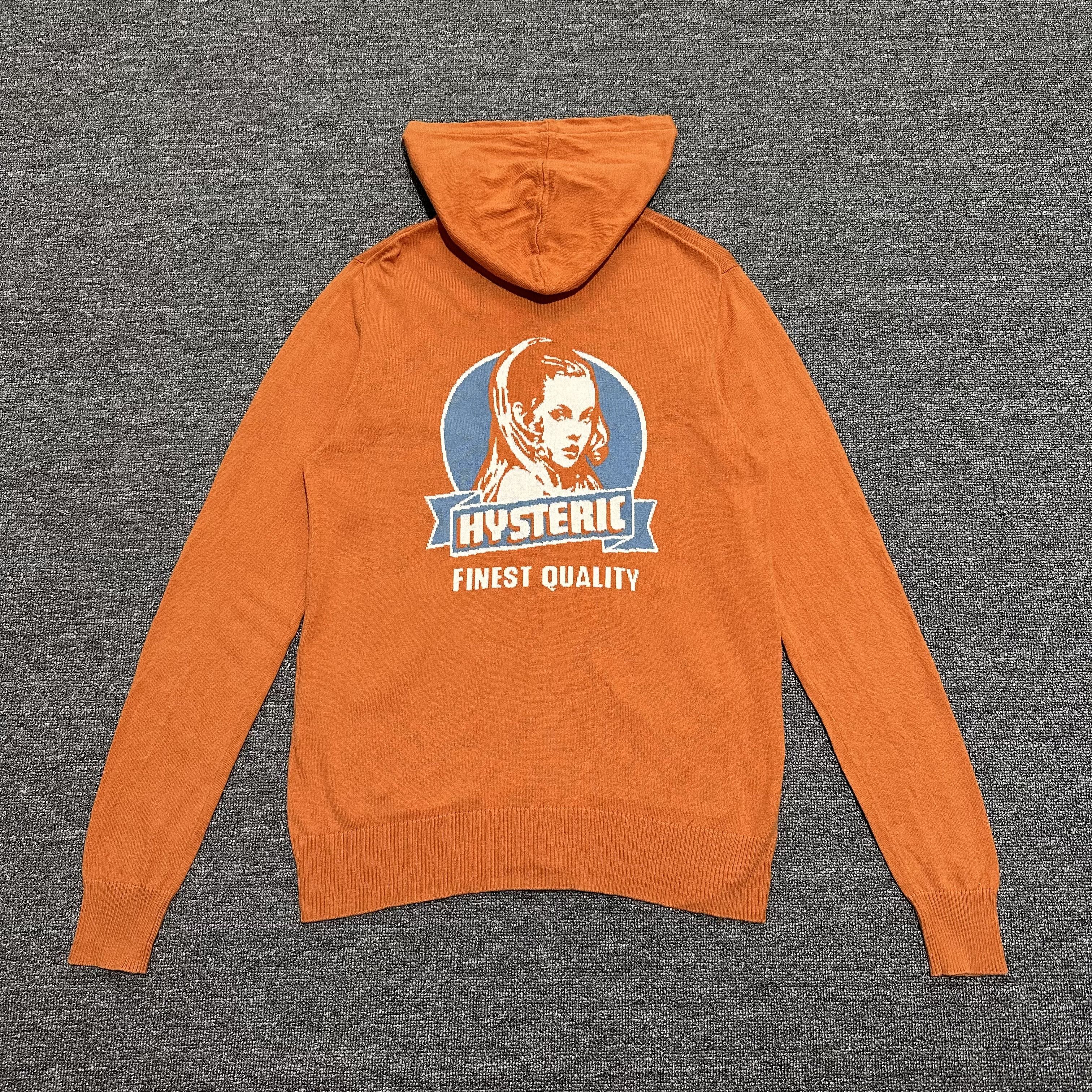 Hysteric Glamour × Japanese Brand Knitwear Hysteric Glamour Zip Hoodie Sweatshirt Size US S / EU 44-46 / 1 - 1 Thumbnail