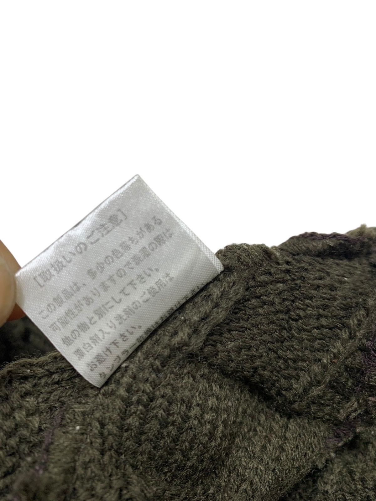 Japanese Brand × Kapital × Vintage Punk Bondage Style cable Beanie Hats RARE Size ONE SIZE - 6 Thumbnail