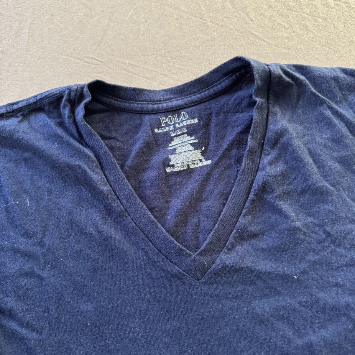 Polo Ralph Lauren × Vintage Polo Ralph Lauren Classic V-Neck Tee Size US M / EU 48-50 / 2 - 4 Thumbnail