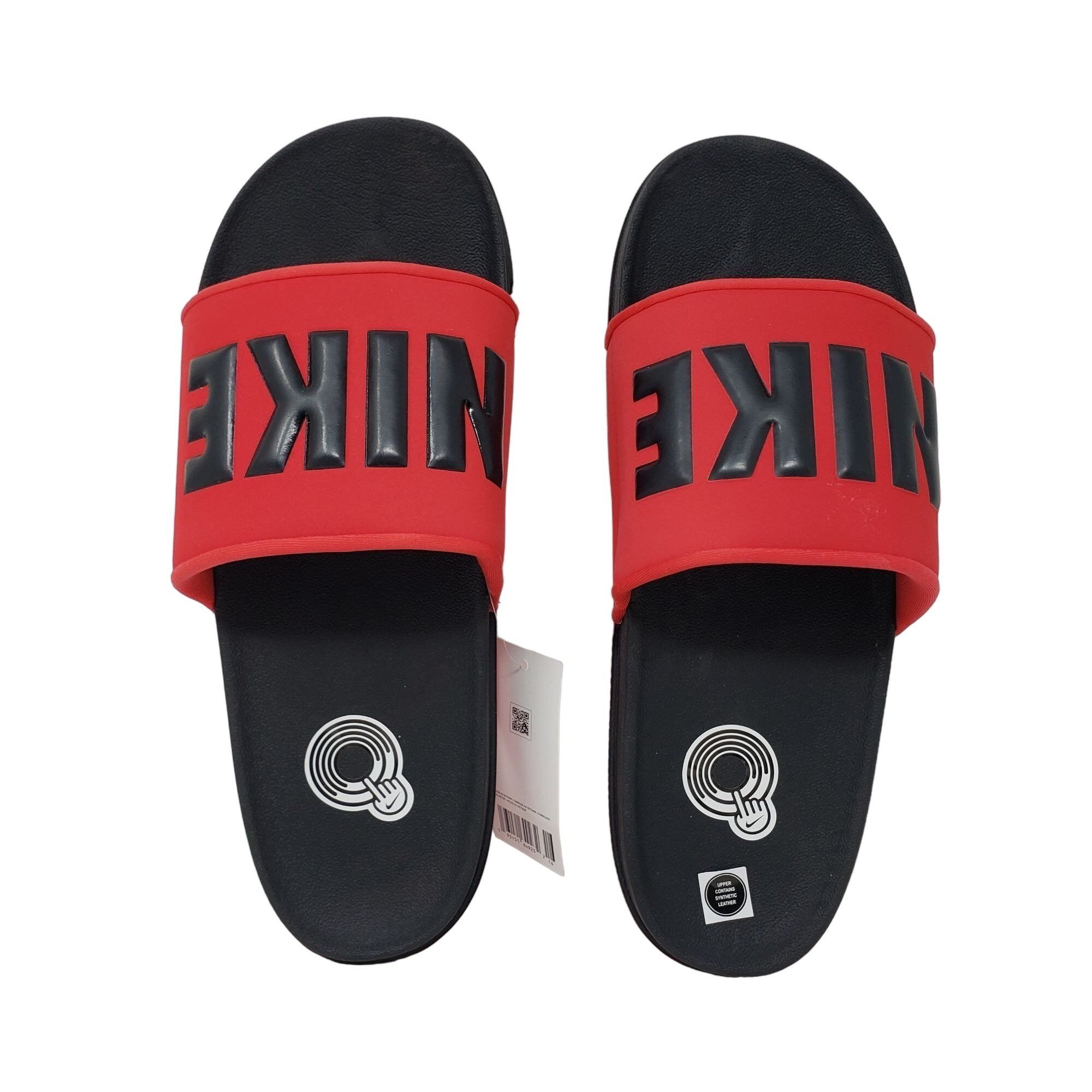 Nike Offcourt Slide “Black/Chile Red” Sandals Nike Nike Mens x OffCourt MLB Slides Sandals  main image 2